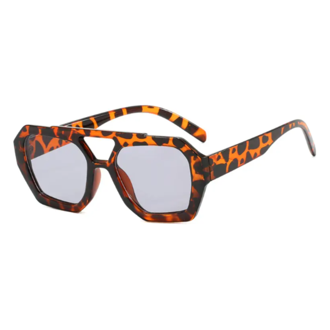 Clear Pink Lensed Retro Sunnies