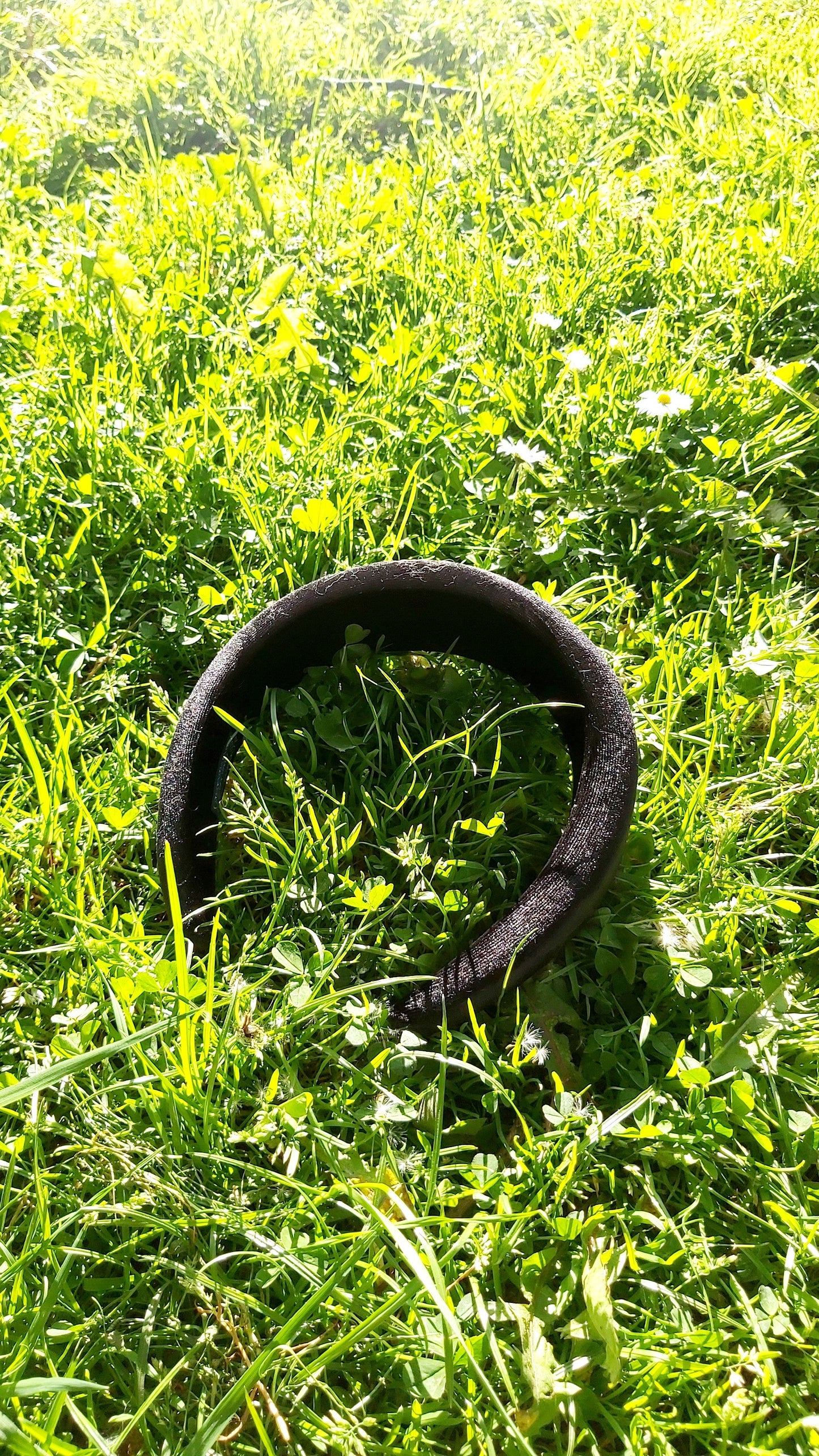 Blue Handmade Velvet Headband