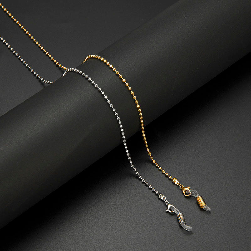 Gold Plated Sunglasses Ball Chain