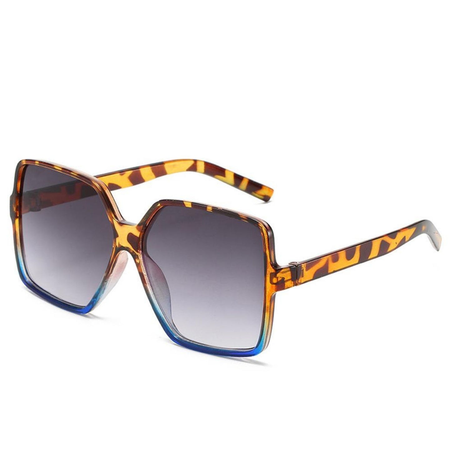 Oversized Glam Black Sunglasses
