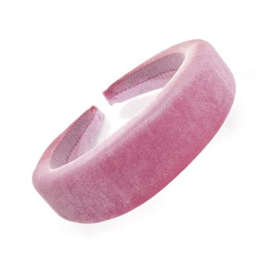 Blue Handmade Velvet Headband